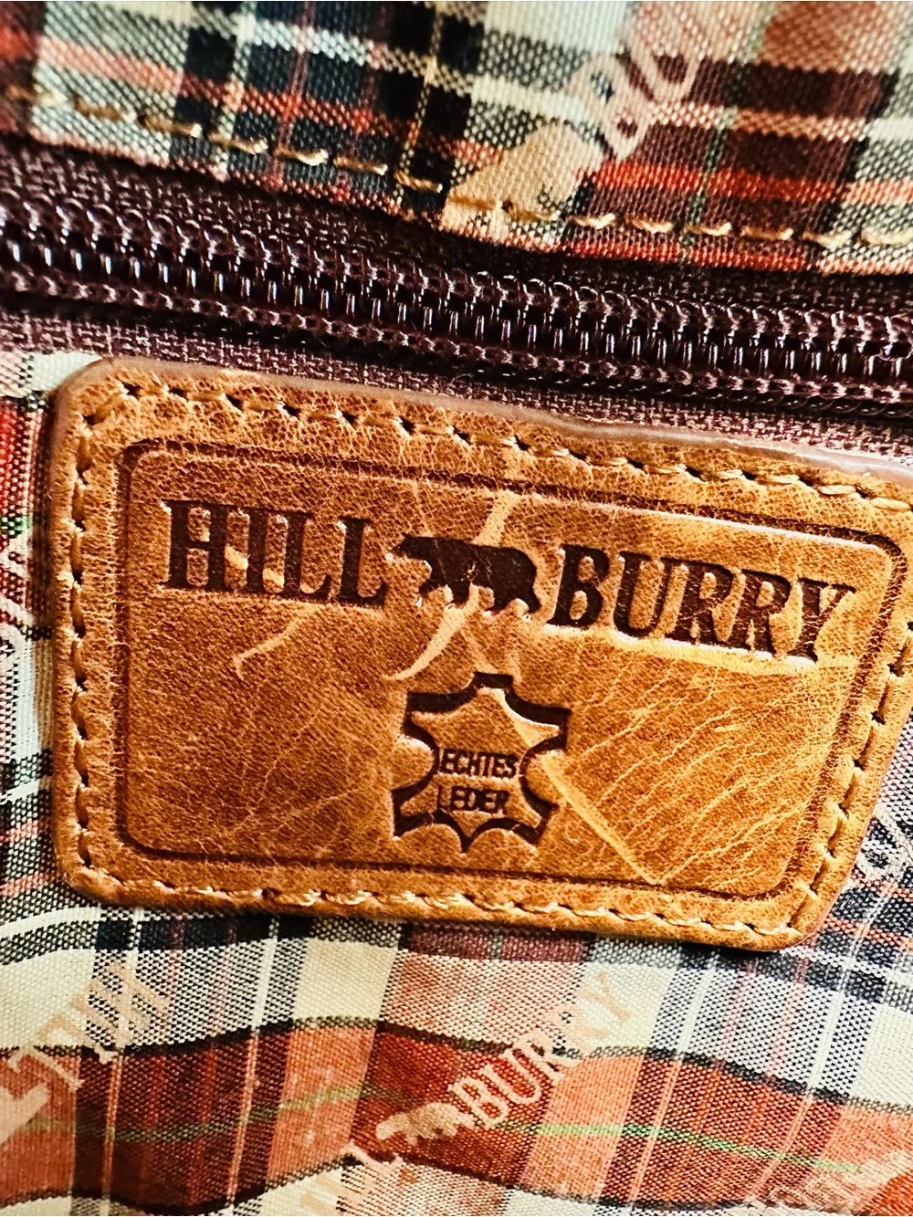 Hill Burry Leather Crossbody Bag
